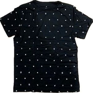 Apple Macintosh Icons T-Shirt Size Large black w/ white HMFN2LL/A gifts for him